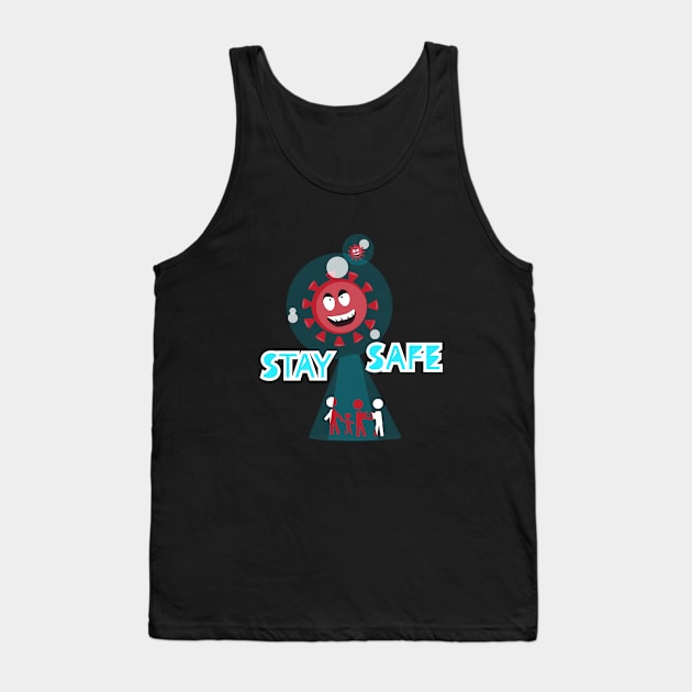 Stay Safe Tank Top by Wilda Khairunnisa